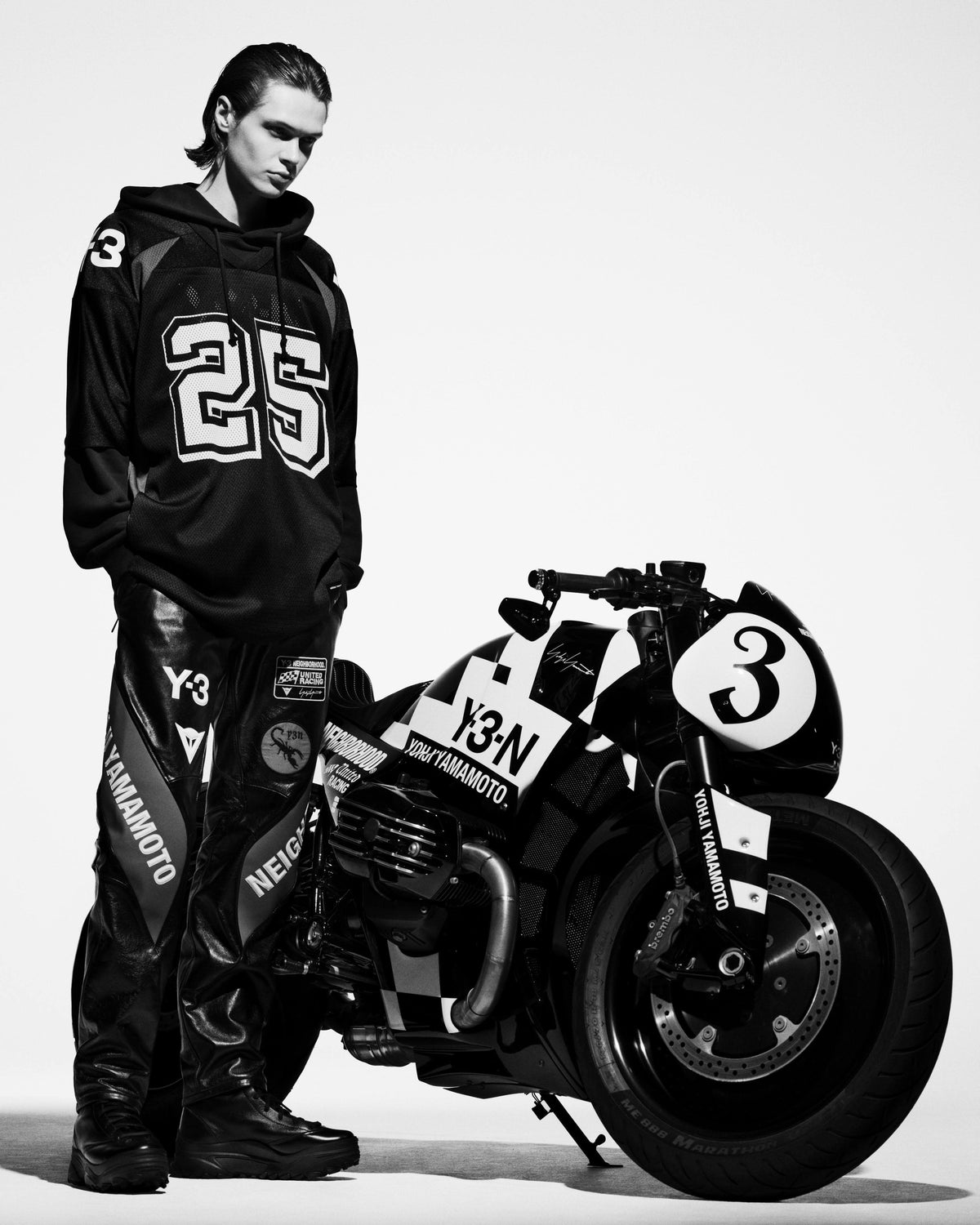 Y-3 Neighborhood AW25 Collaboration. Y3 NHBD. Y-3-N.