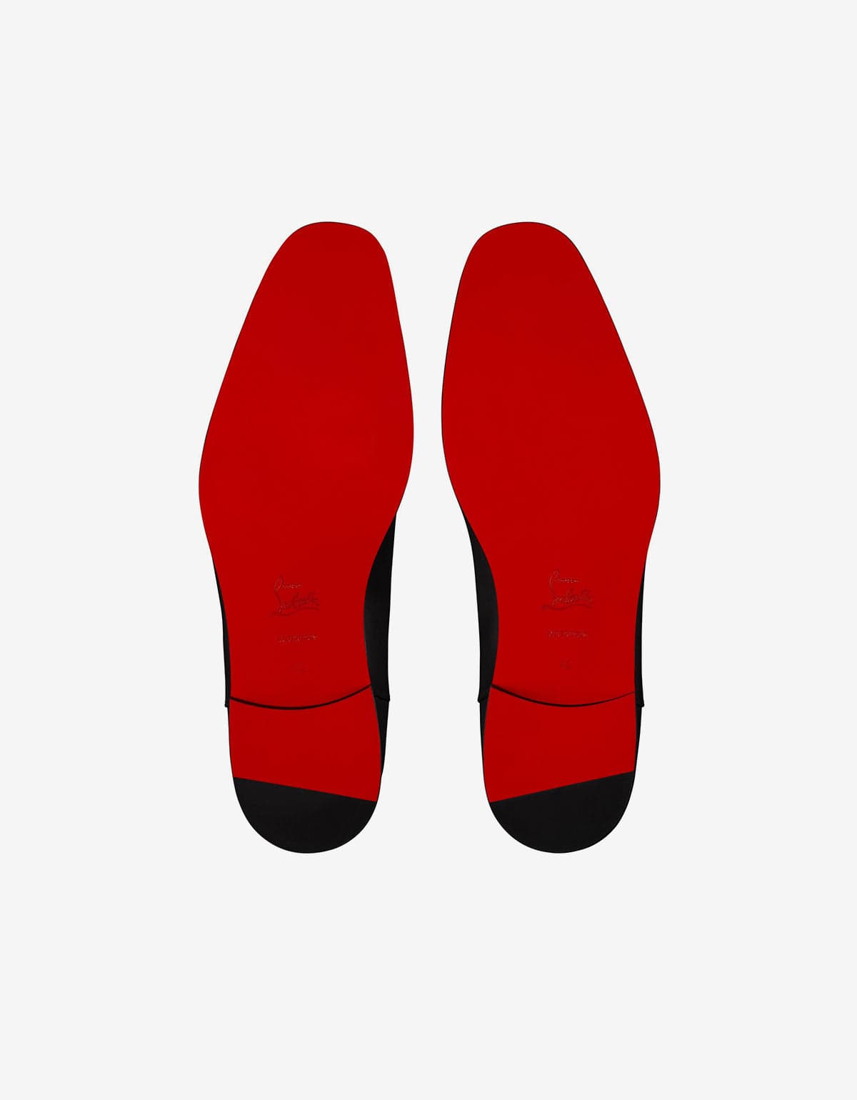 Christian Louboutin Greggory Flat Black Oxford Shoes 3250066 BK01