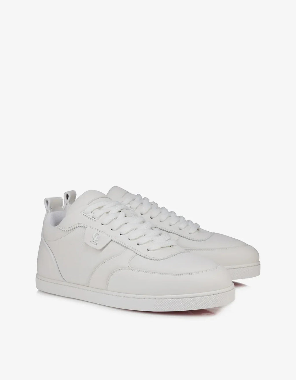 Christian Louboutin White SK VI Trainers – mens designer fashion