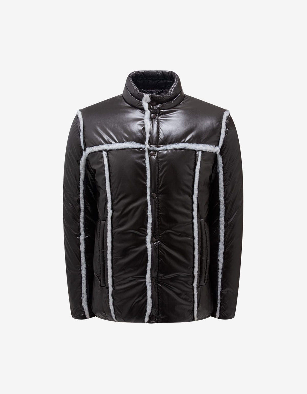 Maison Martin Margiela Brown Insulated Ski Jacket – mens designer 