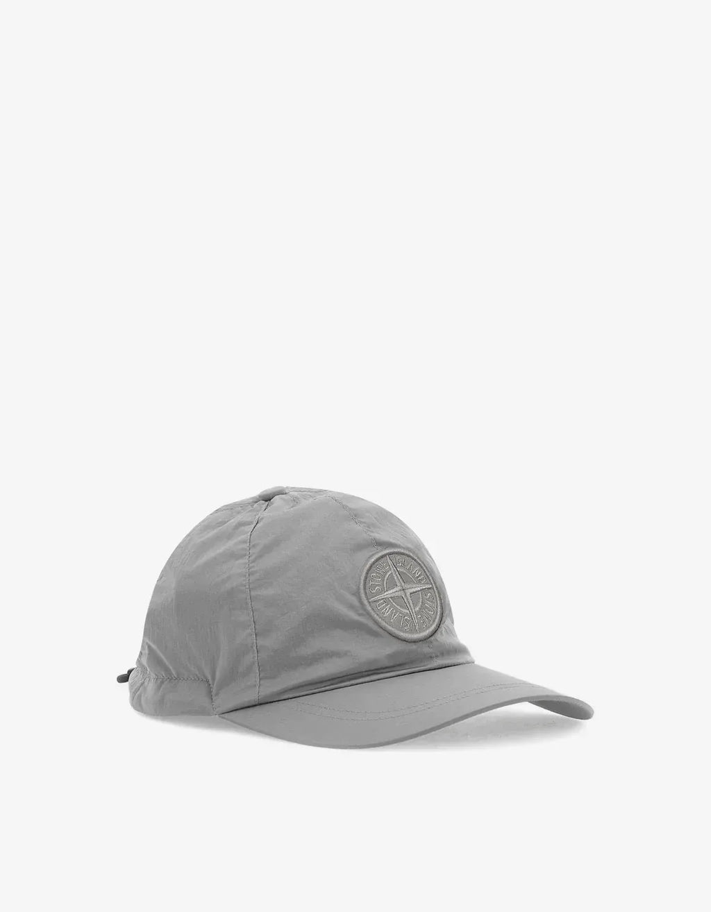 Stone Island Grey Nylon Metal Baseball Cap in ECONYL® | Zoo