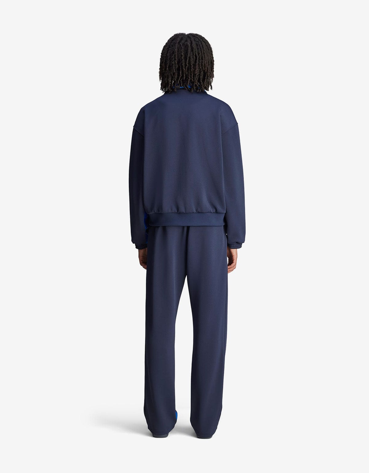 Wales Bonner Adidas Originals Blue Pique Track Jacket JM8213