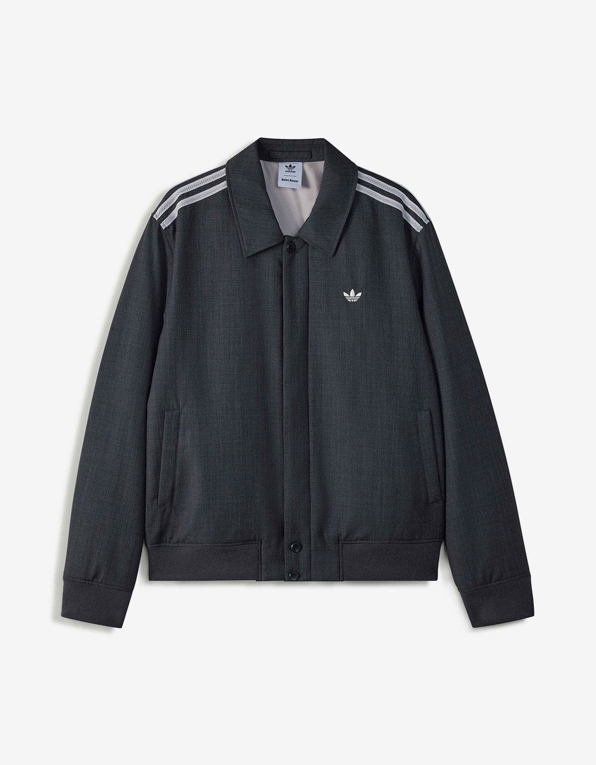 Wales Bonner x Adidas Grey Wool Blouson – Zoo Fashions