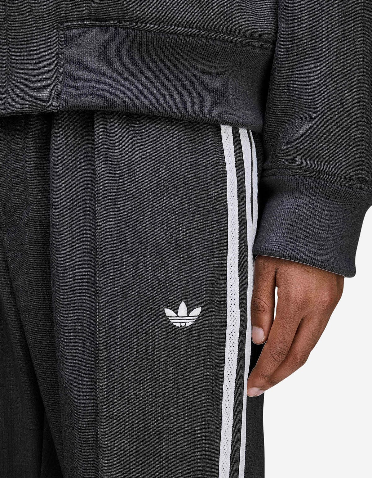 Wales Bonner x Adidas Grey Wool Trousers KB2318