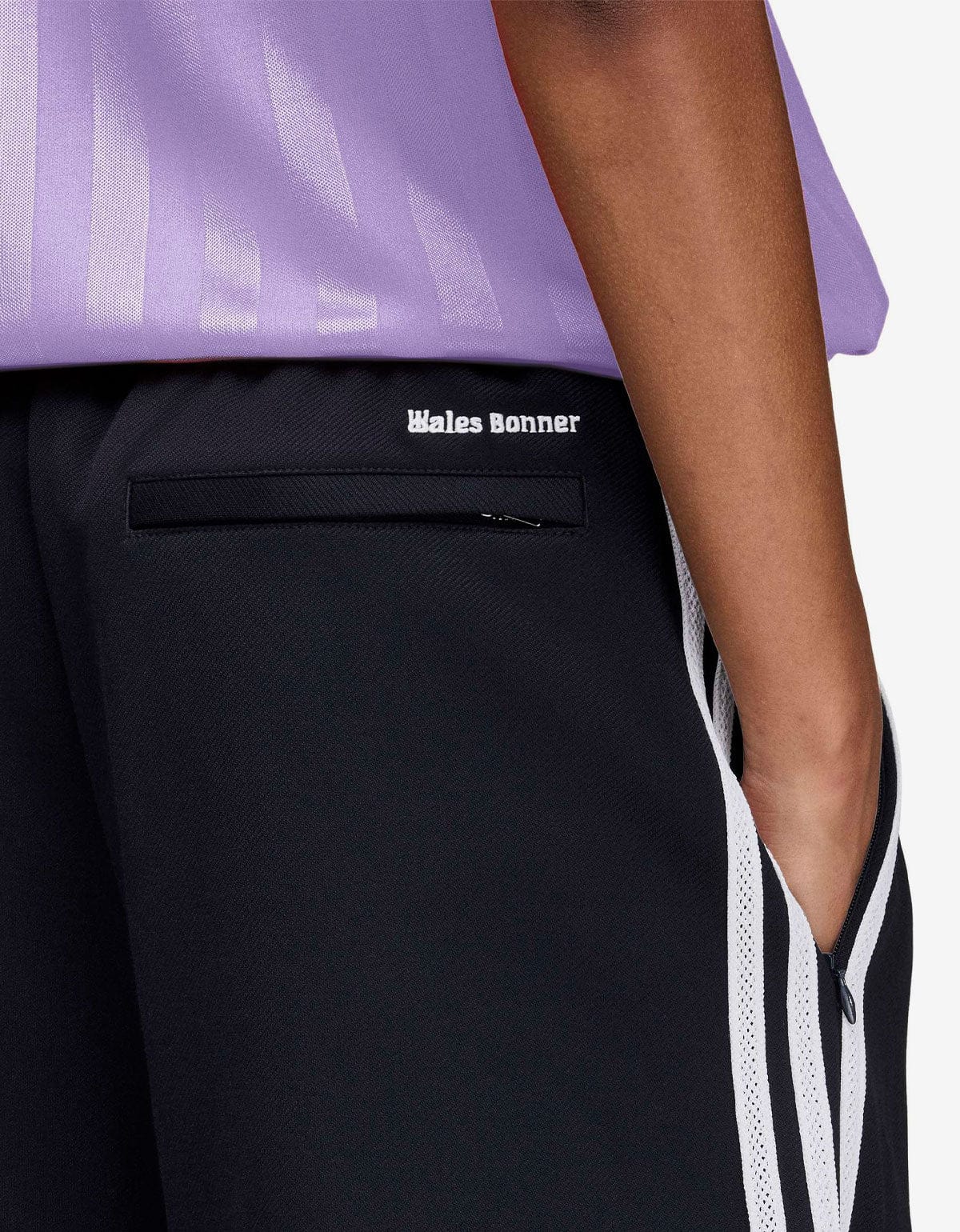 Wales Bonner x Adidas Navy Blue Twill Shorts KD0308