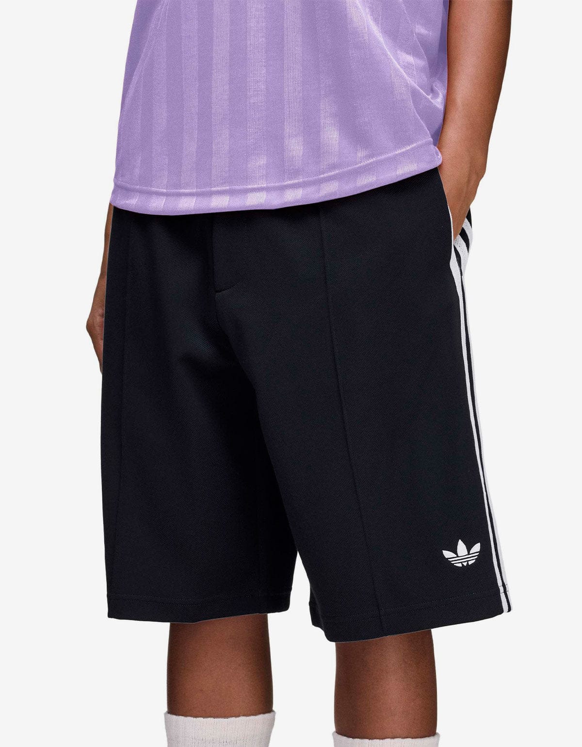 Wales Bonner x Adidas Navy Blue Twill Shorts KD0308