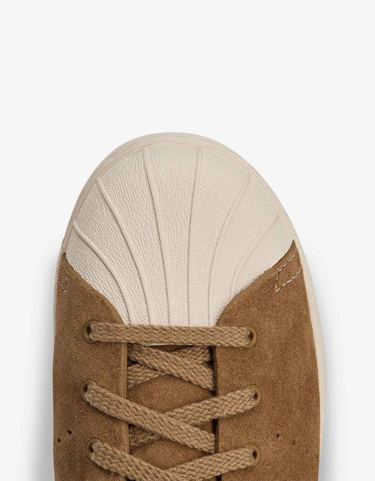 Wales Bonner Adidas Originals Brown WB Superstar Hi Trainers JR0217