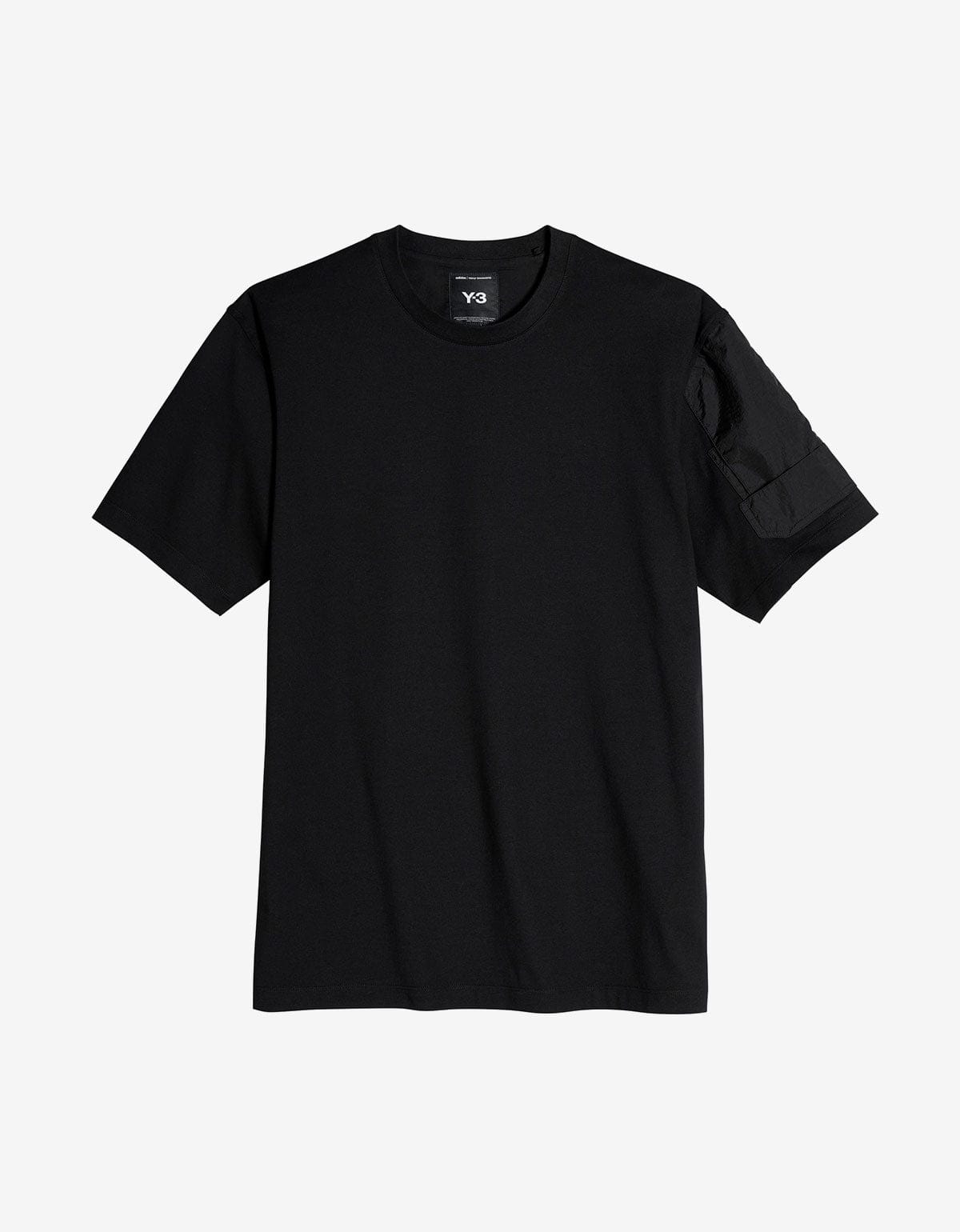 archive Y's カットソー Y-3 Black Utility T-Shirt – mens designer fashion London – Zoo