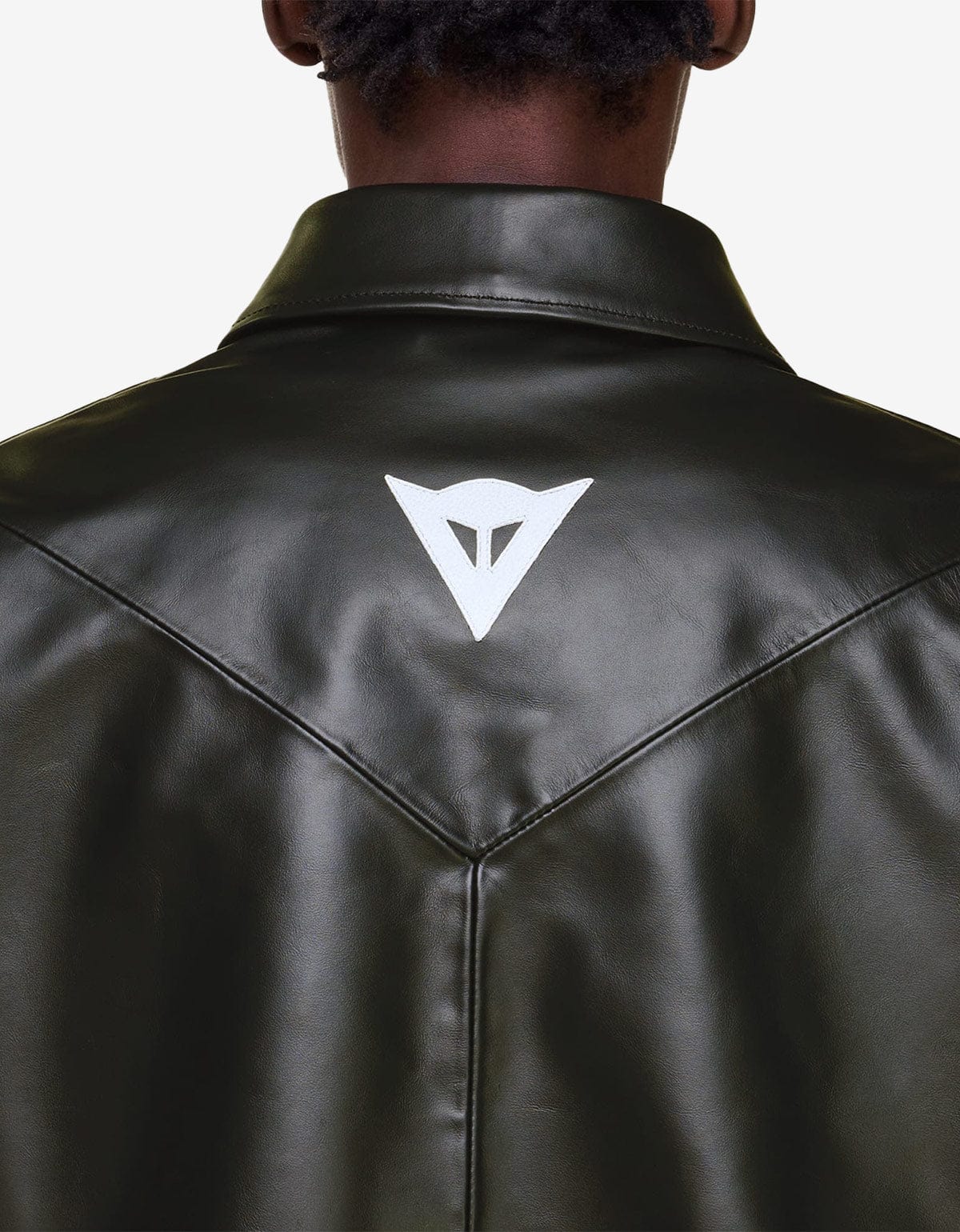 Y-3 Neighborhood Black Leather Bomber Jacket KT4301