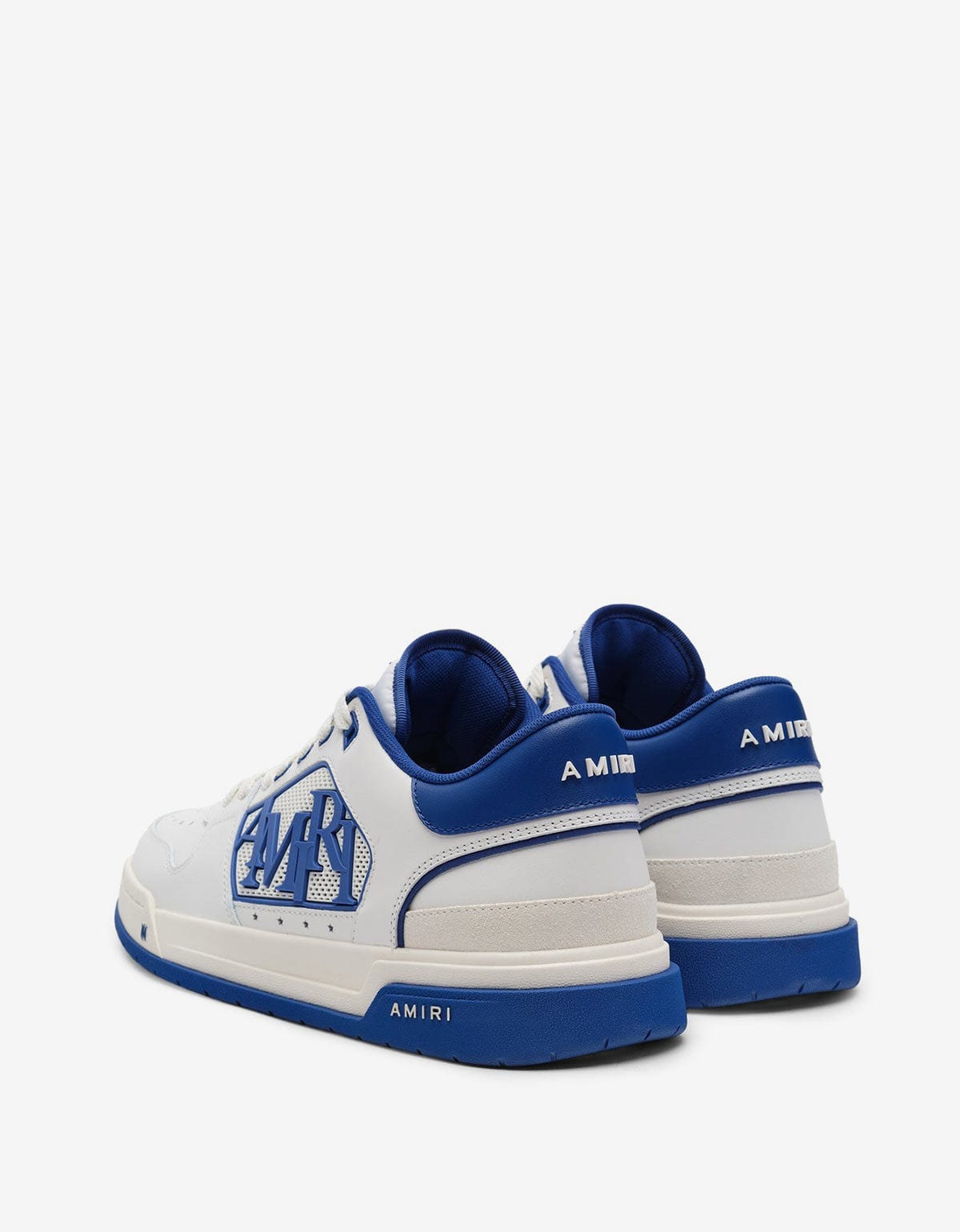 Amiri Amiri Classic Low White & Blue Trainers