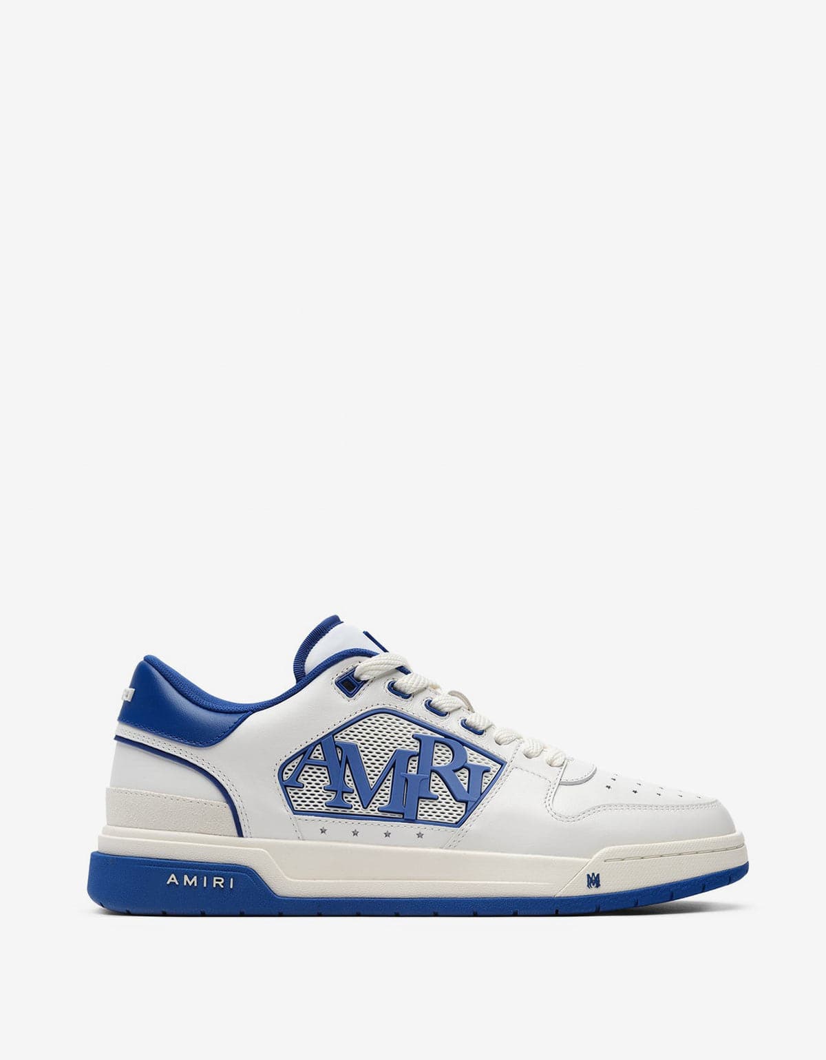 Amiri Amiri Classic Low White & Blue Trainers