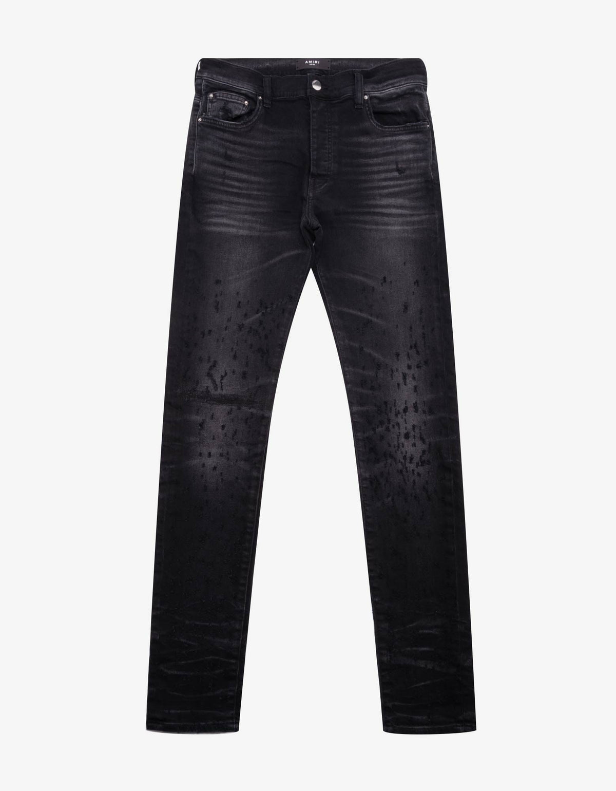 Amiri Black Shotgun Skinny Jeans