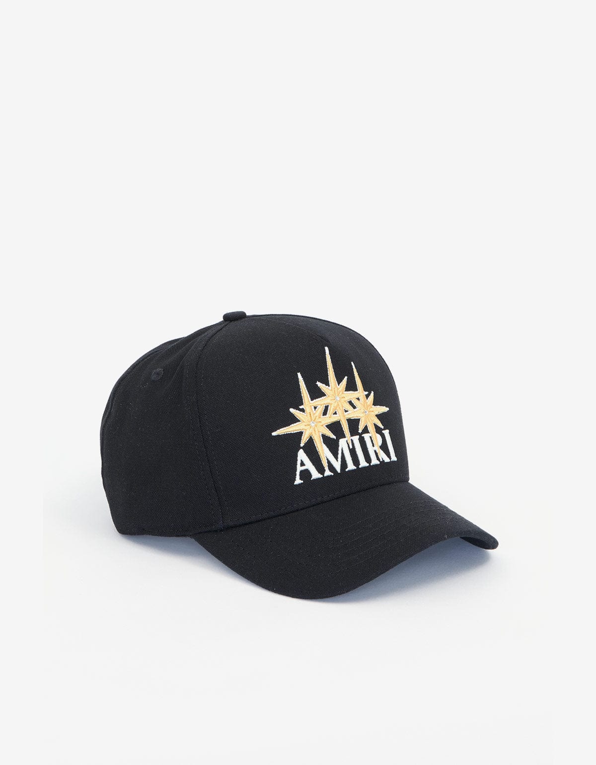 Amiri Black Starburst Canvas Hat amhacp1049-001