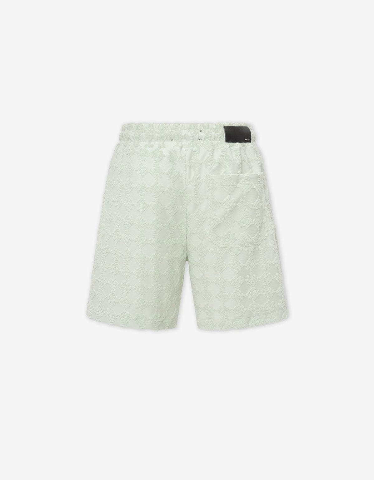 Amiri Green MA Quad Towelling Shorts