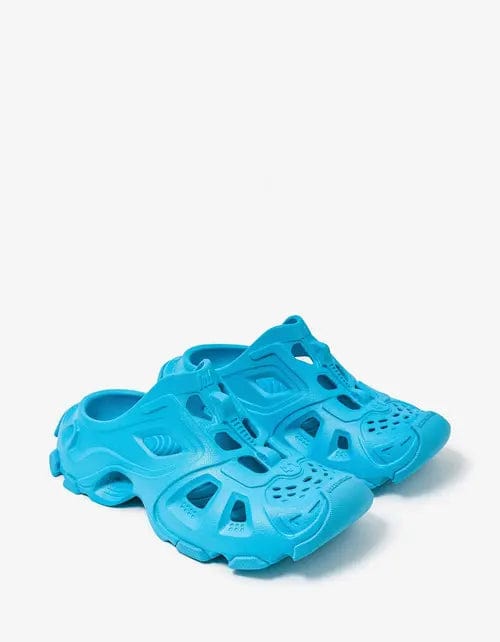 Balenciaga Blue HD Mules - Designer EVA Slide Sandals – mens Balenciaga Blue HD Mules - Designer EVA Slide Sandals – mens