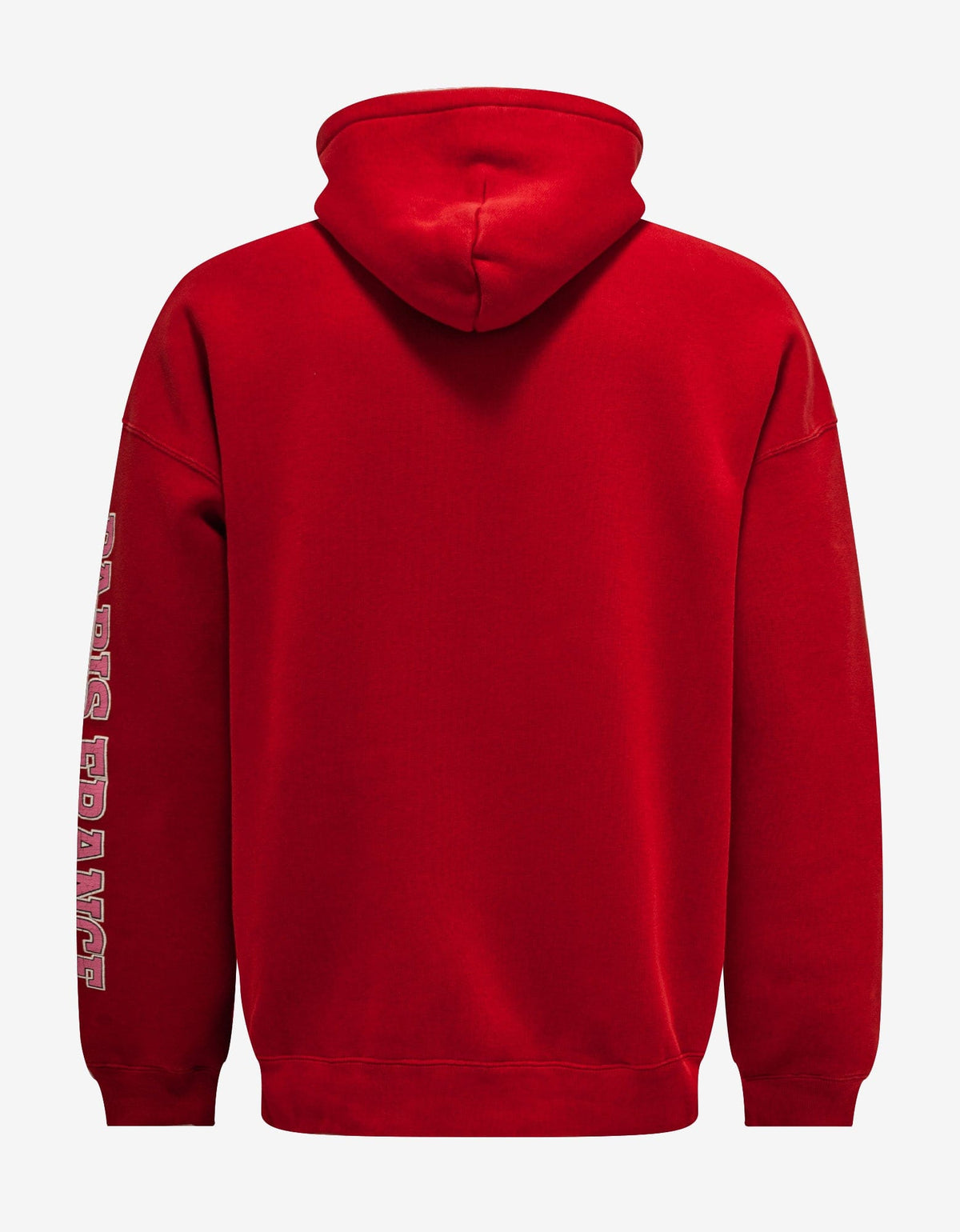 Balenciaga Red Maison Balenciaga Wide Fit Hoodie