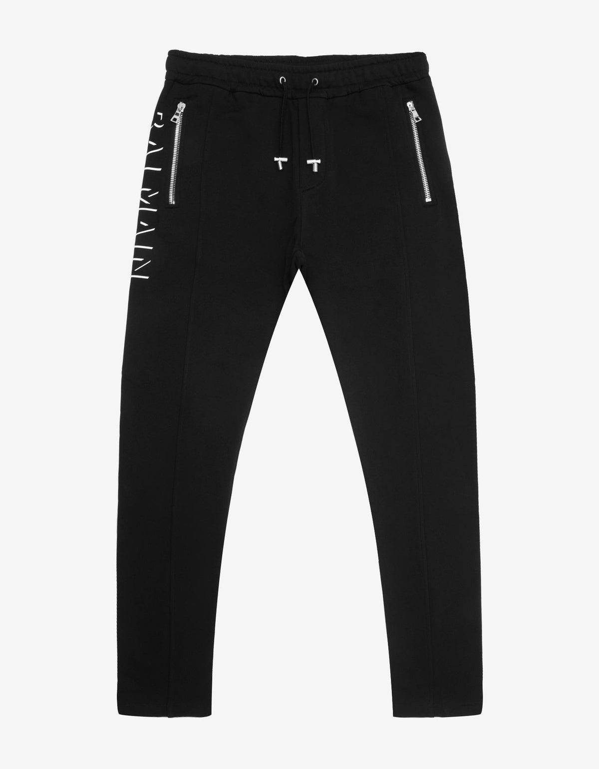 Balmain Black 3D Effect Logo Hooded Tracksuit