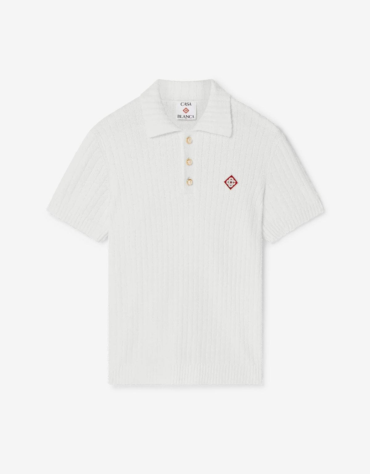 casablanca-white-boucle-polo- casablanca-white-boucle-polo-