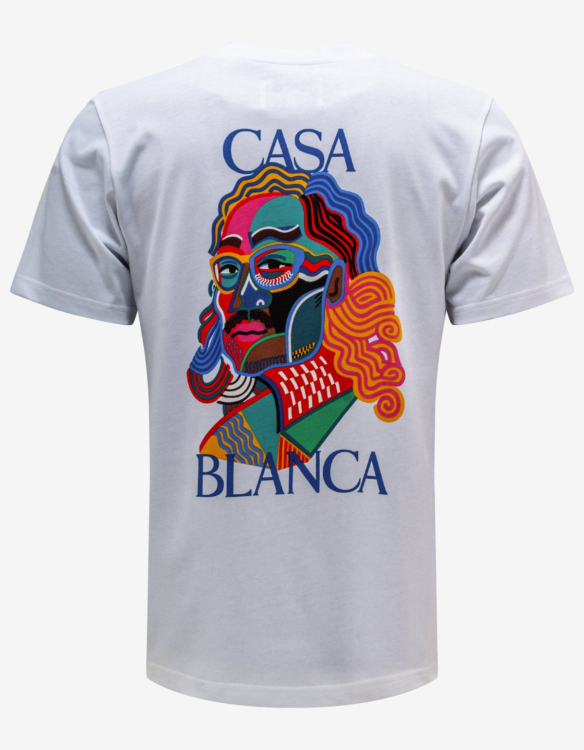 Casablanca White Masao San Print T-Shirt