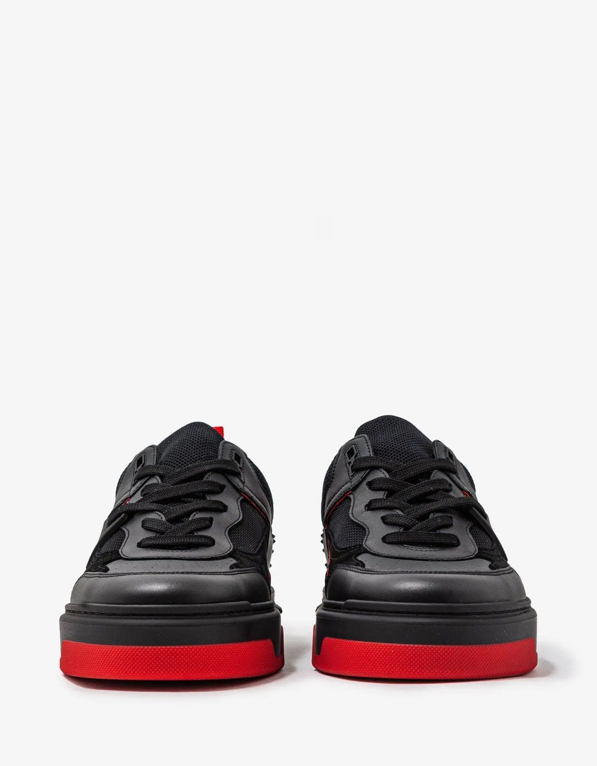 Christian Louboutin Christian Louboutin Astroloubi Black & Red Trainers