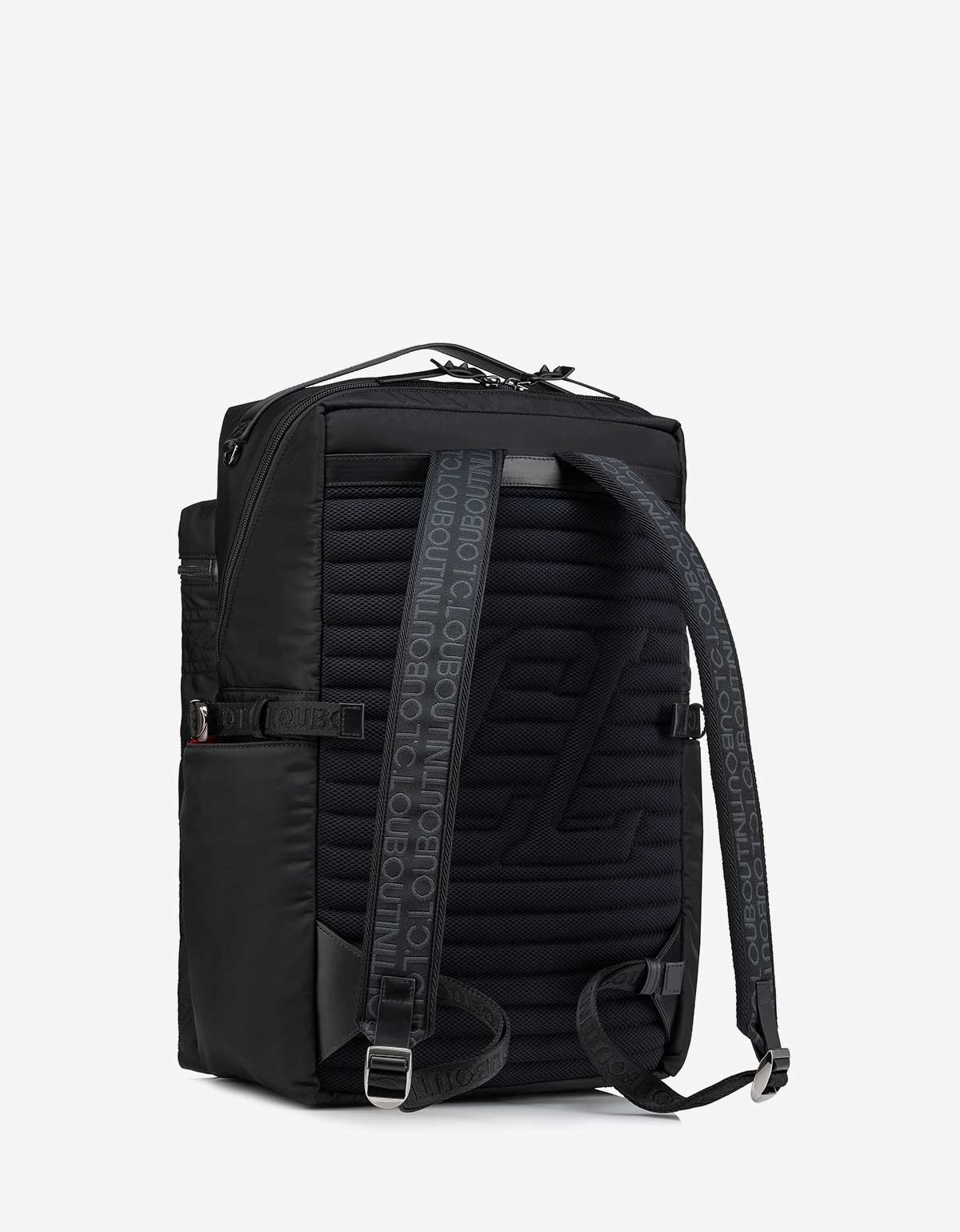 Christian Louboutin Loubideal Black Sneaker Sole Backpack