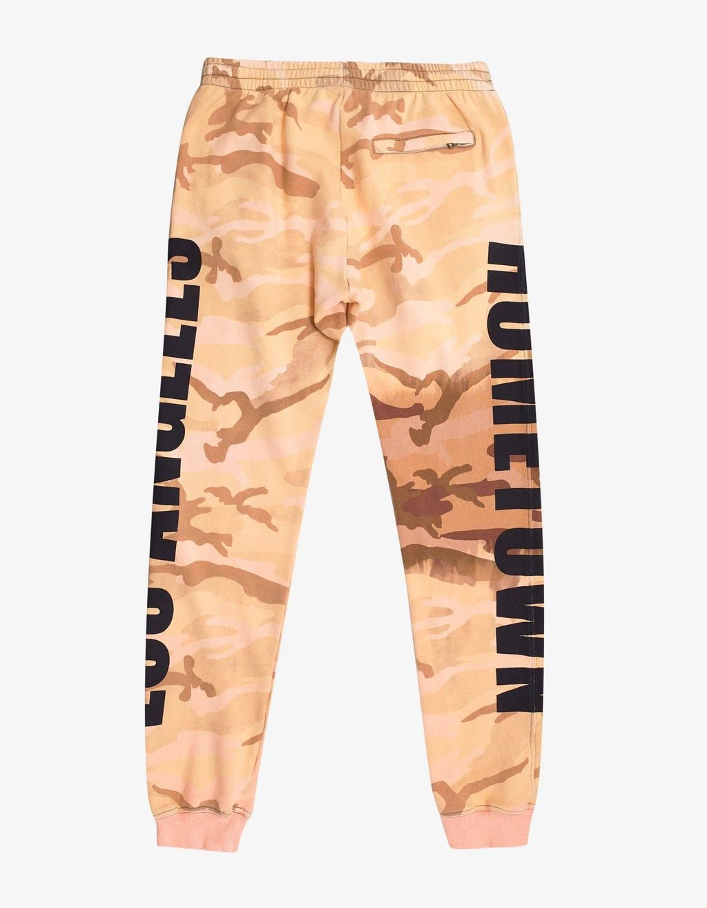Orange camo joggers shop