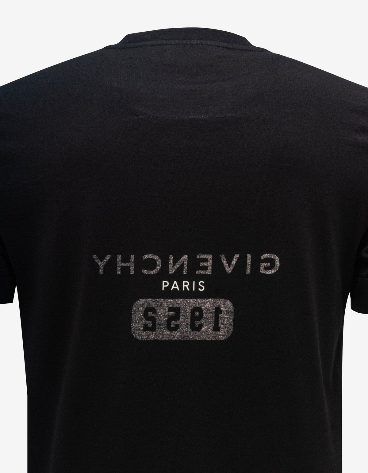 Givenchy Black 1952 Reverse Logo T-Shirt