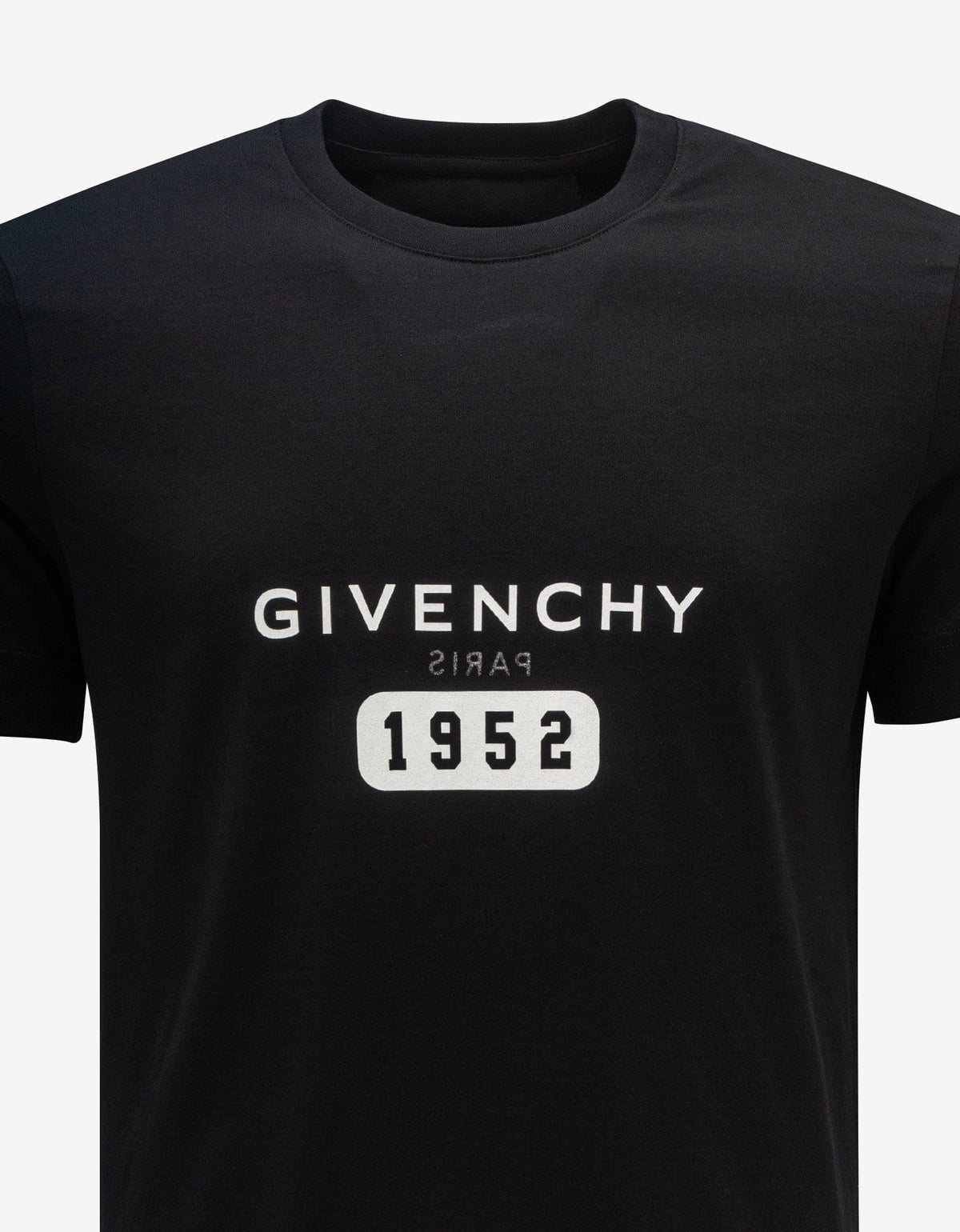 Givenchy Black 1952 Reverse Logo T-Shirt