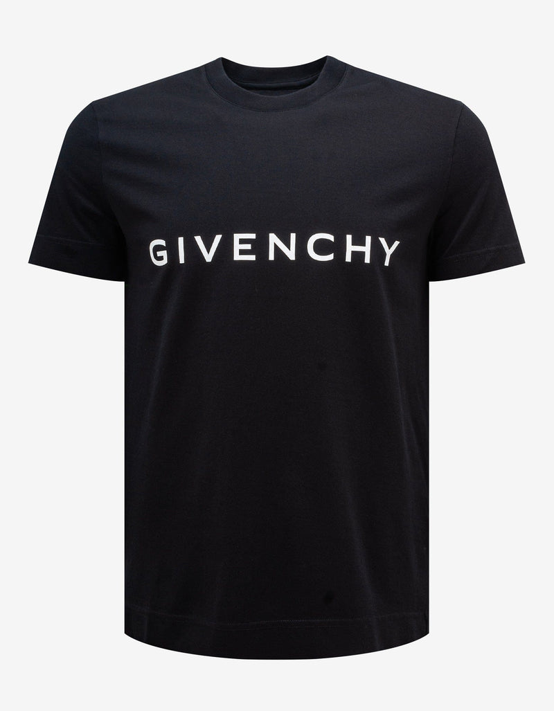 Givenchy Black Archetype Logo T-Shirt
