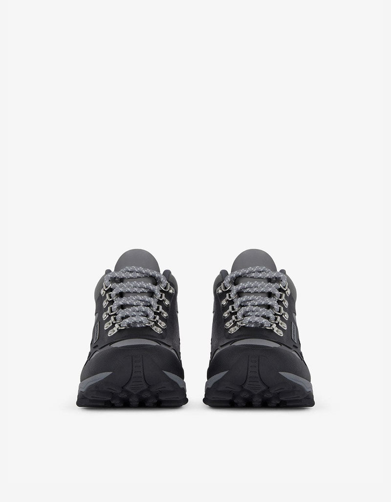 Givenchy Black Bogs Lace Up Boots