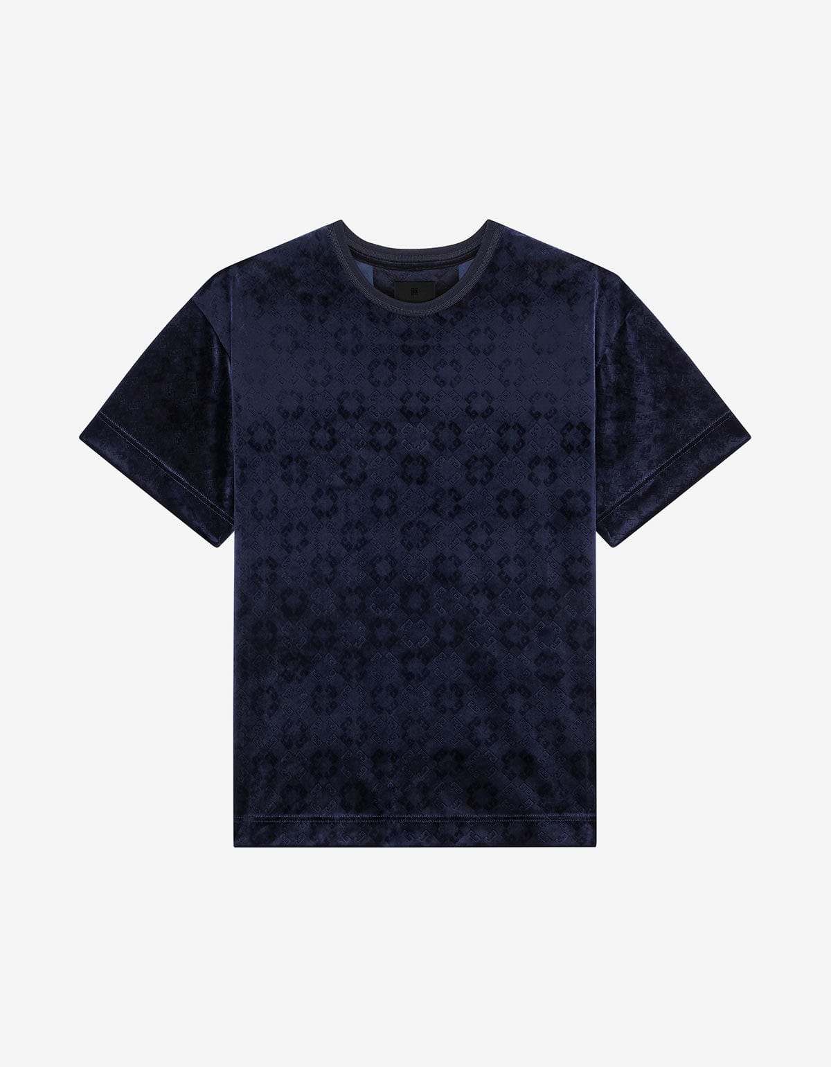 【関税込み】Givenchy ブルー Monogram 72 ジャカード Tシャツ Givenchyのブルー Monogram 72 ジャカード Tシャツがセール中