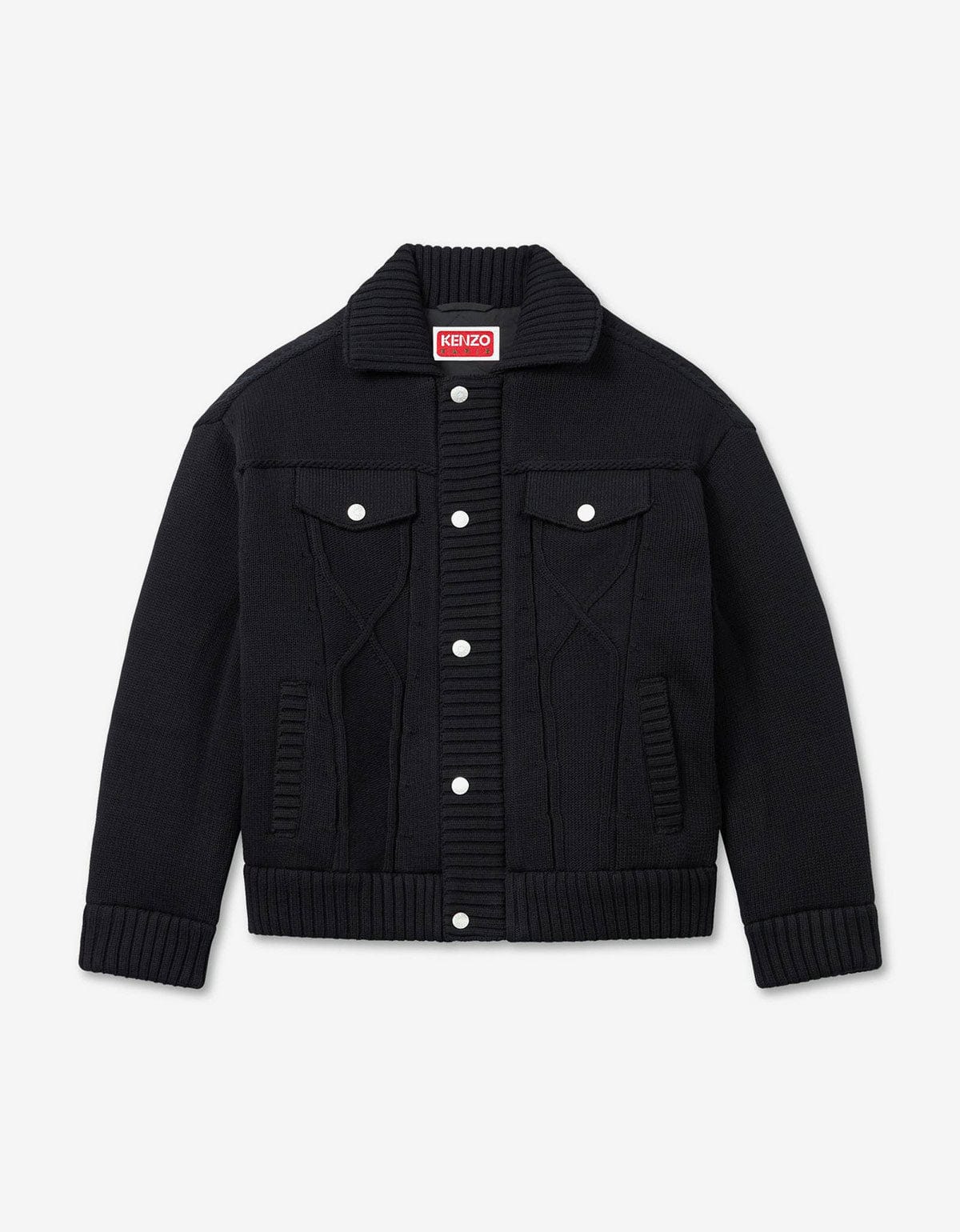 kenzo-black-knitted-puffer-