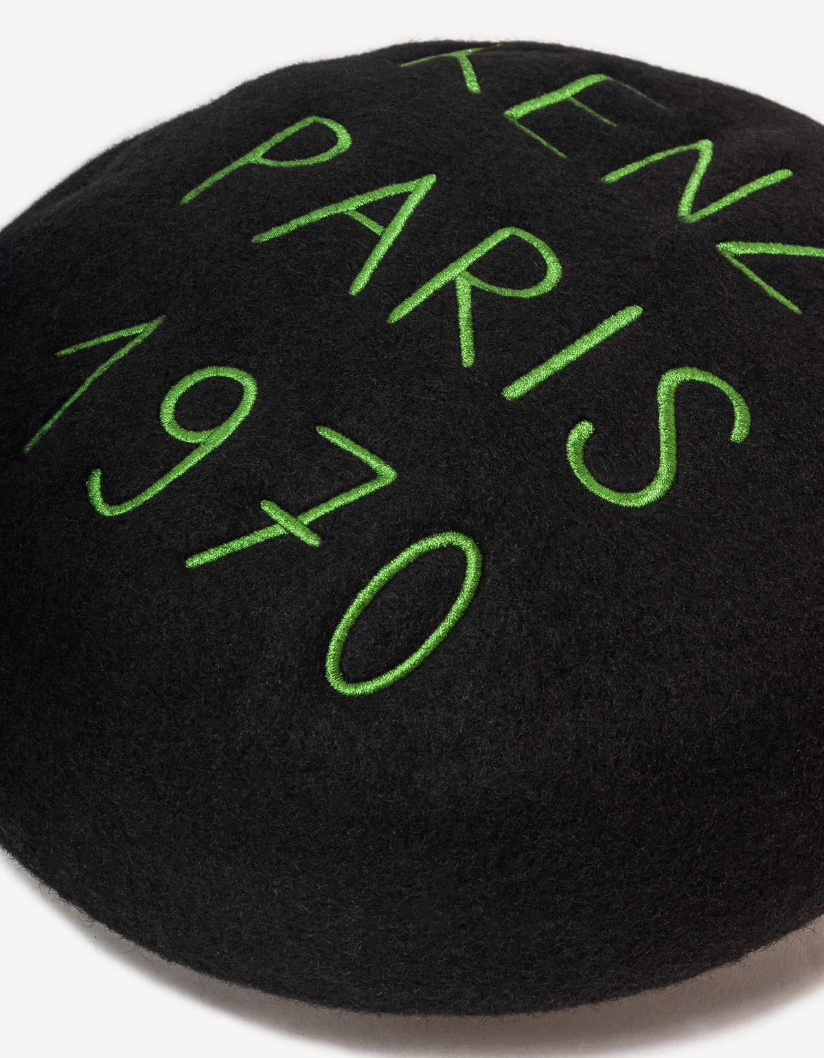 Kenzo Black Souvenir Woollen Beret