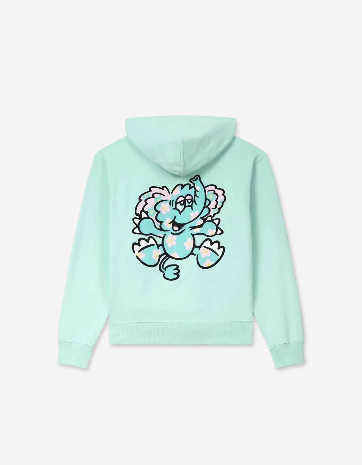 Kenzo By Verdy Green Embroidered Hoodie