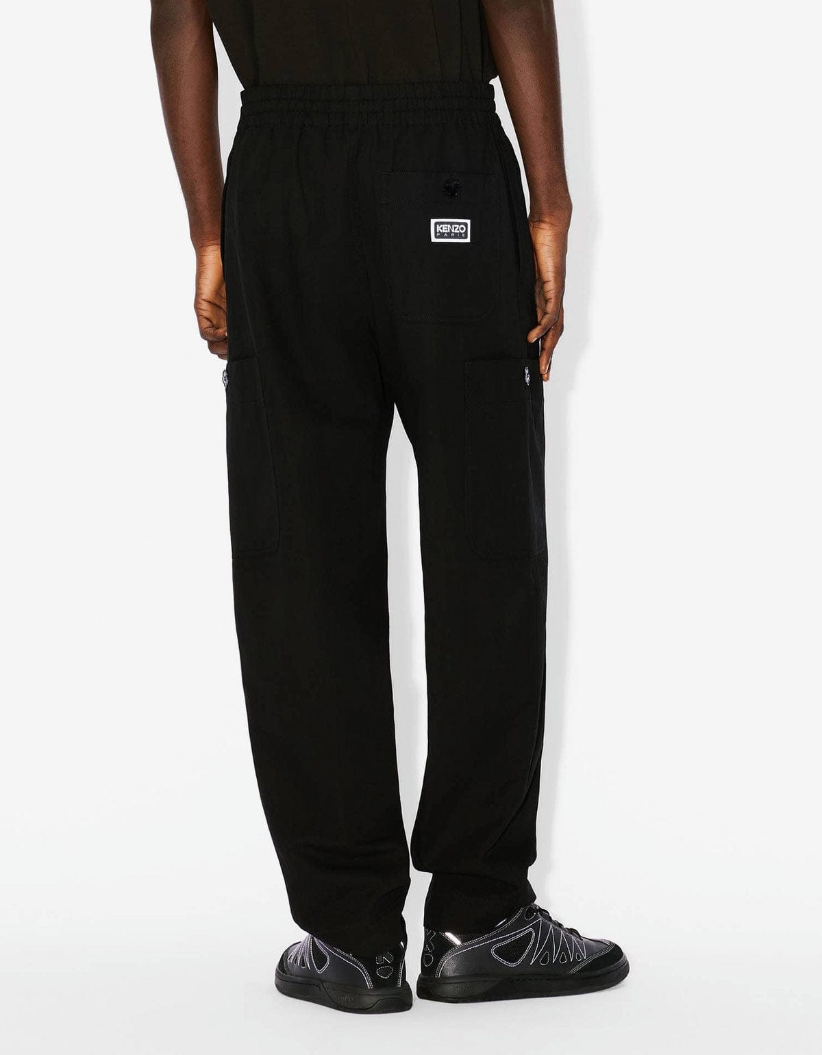 Kenzo Kenzo Black Cargo Joggers