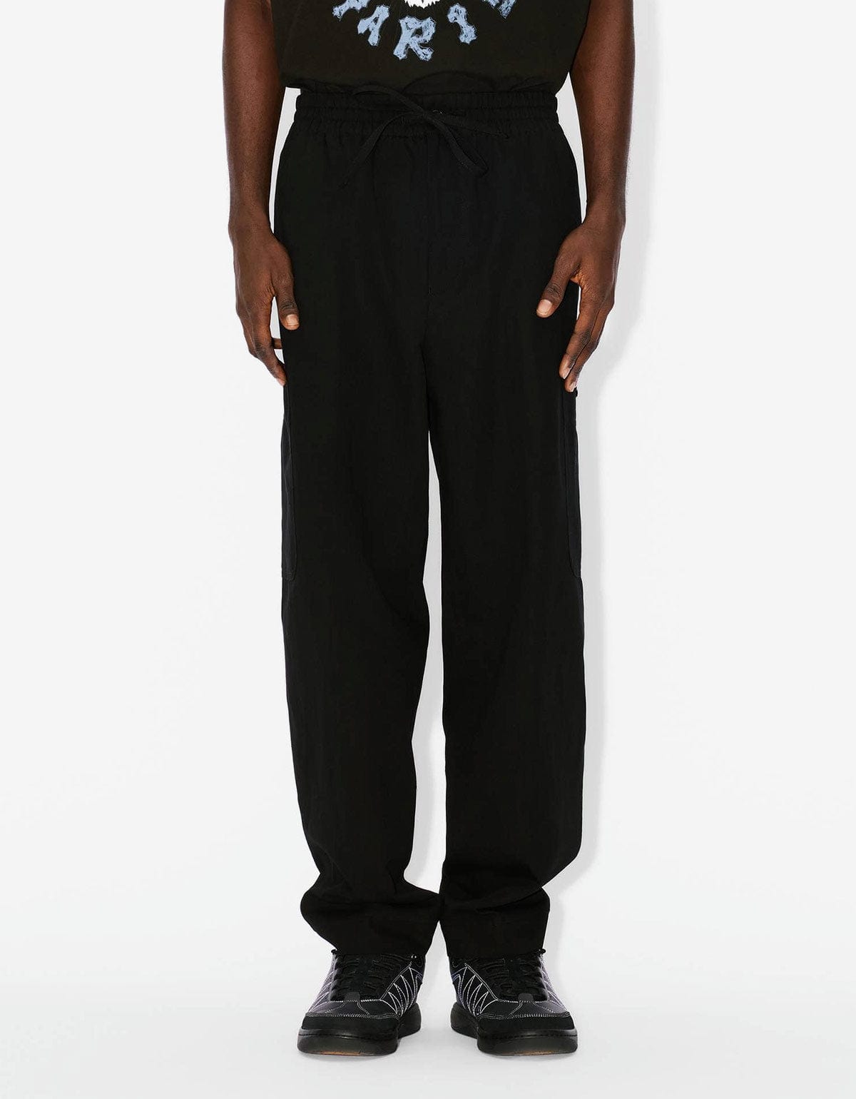 Kenzo Kenzo Black Cargo Joggers