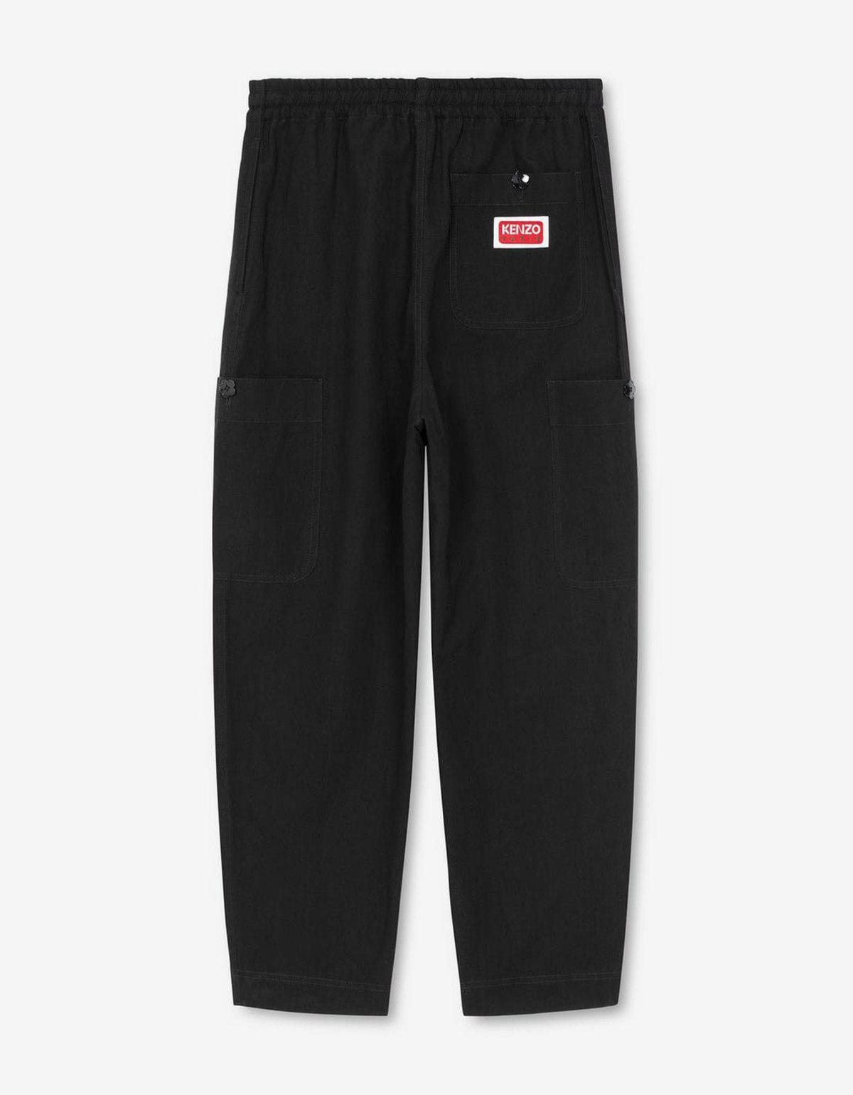 Kenzo Kenzo Black Cargo Joggers