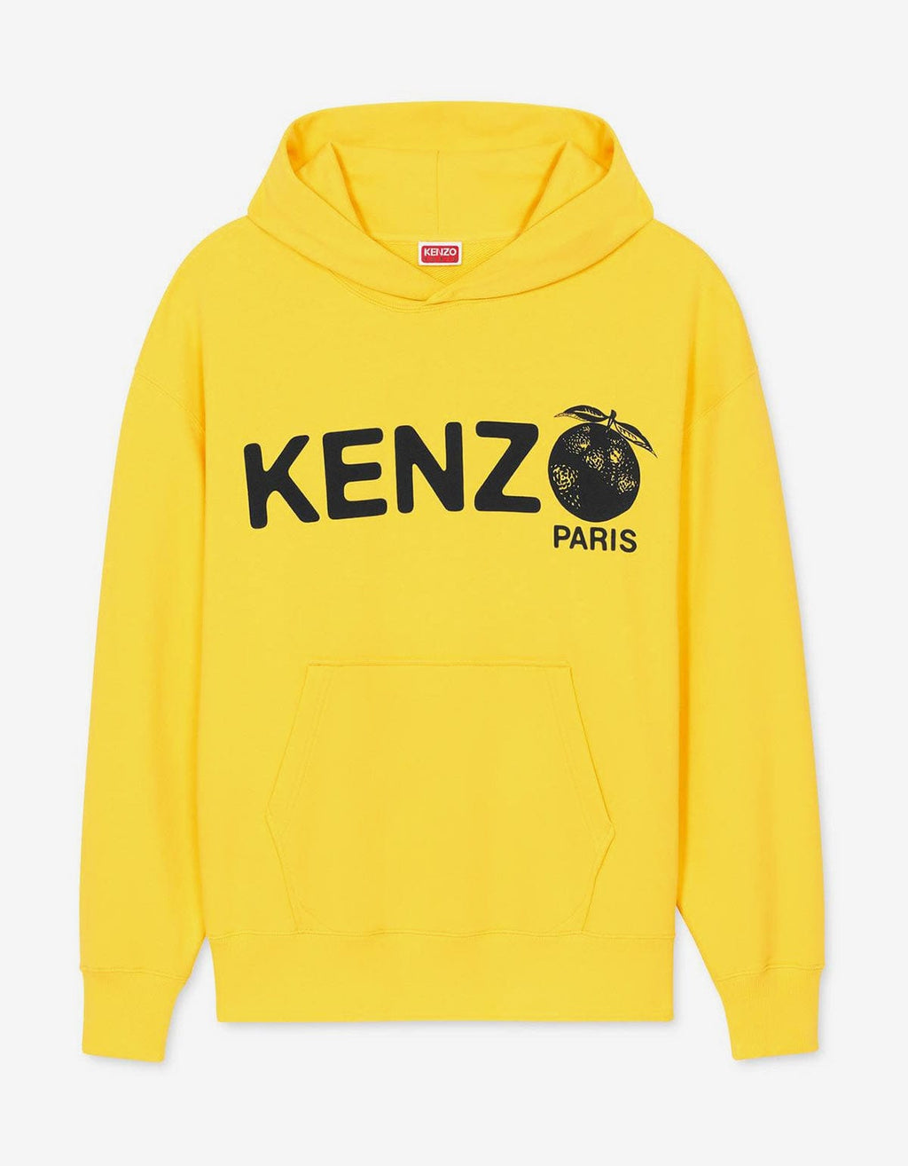Kenzo Yellow 'Kenzo Orange' Oversized Hoodie – Zoo Fashions