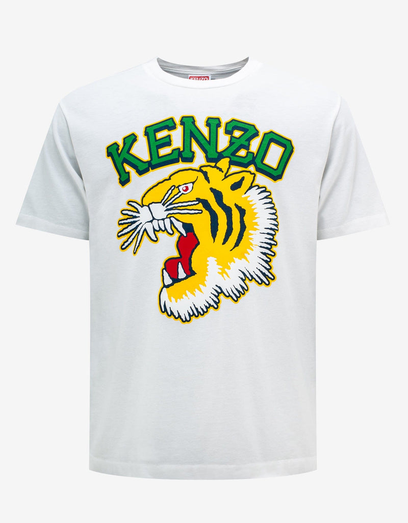 Kenzo Off-White 'Varsity Jungle' Tiger Oversize T-Shirt