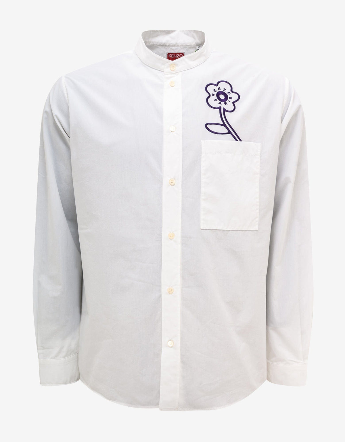 Kenzo White 'Rue Vivienne' Shirt