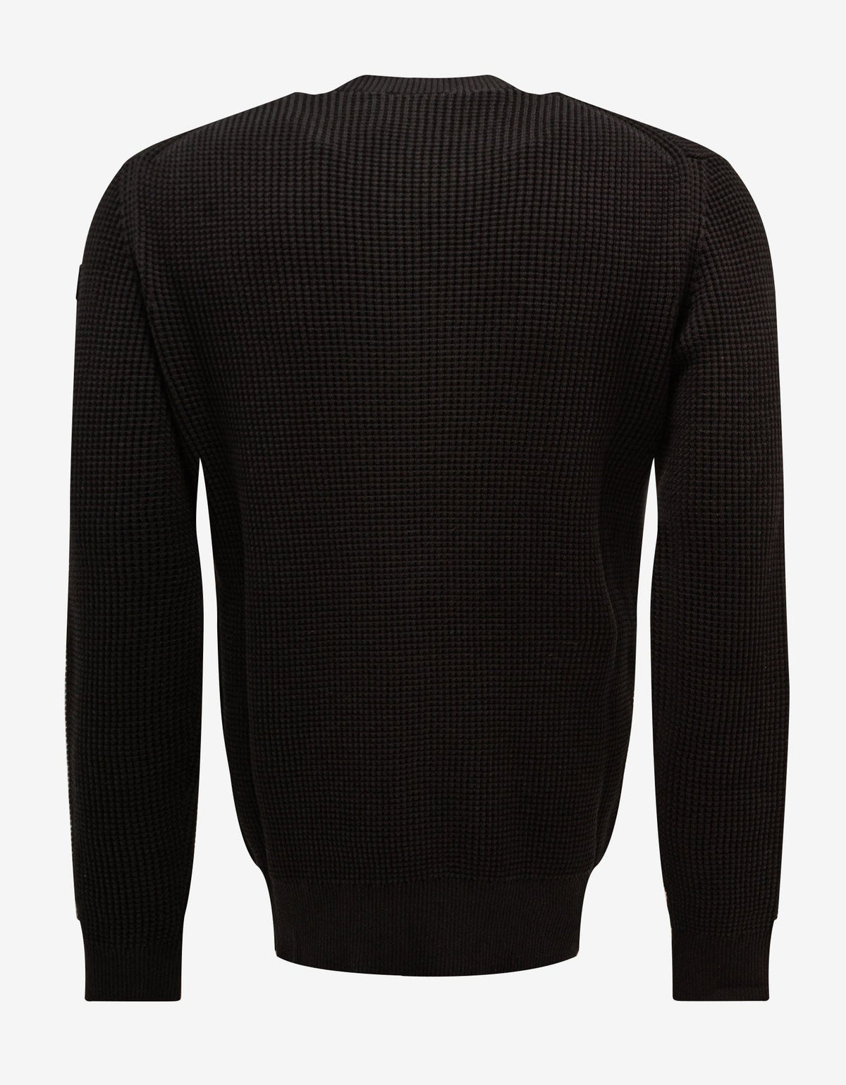 Moncler Black Tricolour Trim Sweater