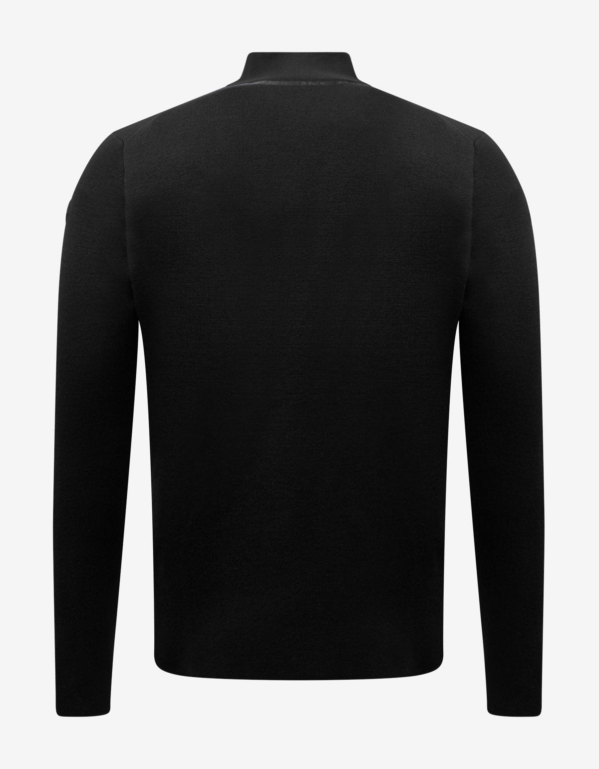 Moncler Black Zip Cardigan
