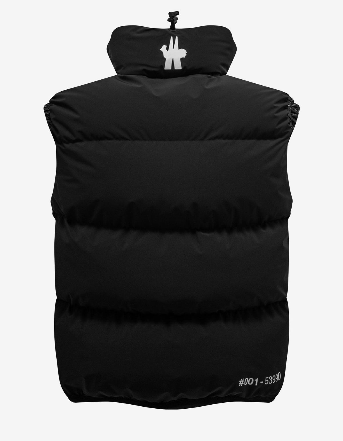 Moncler Grenoble Nantaux Black Nylon Down Gilet