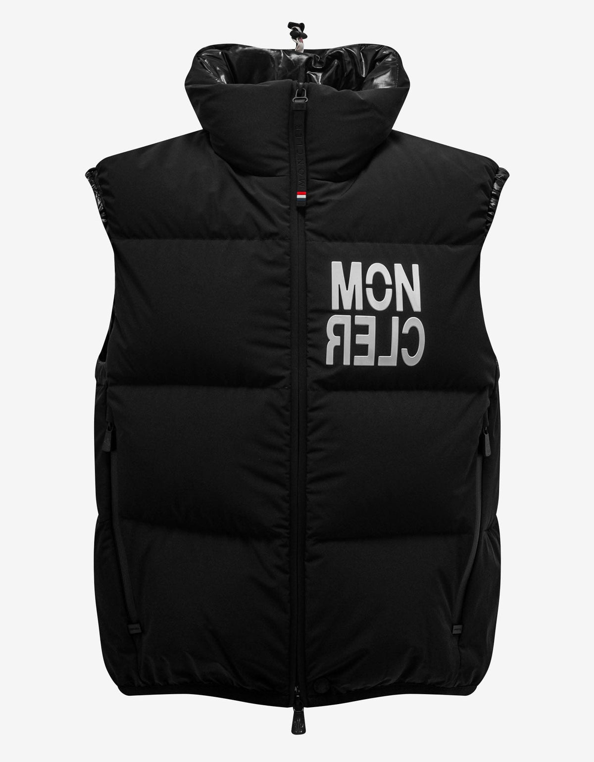 Moncler Grenoble Nantaux Black Nylon Down Gilet