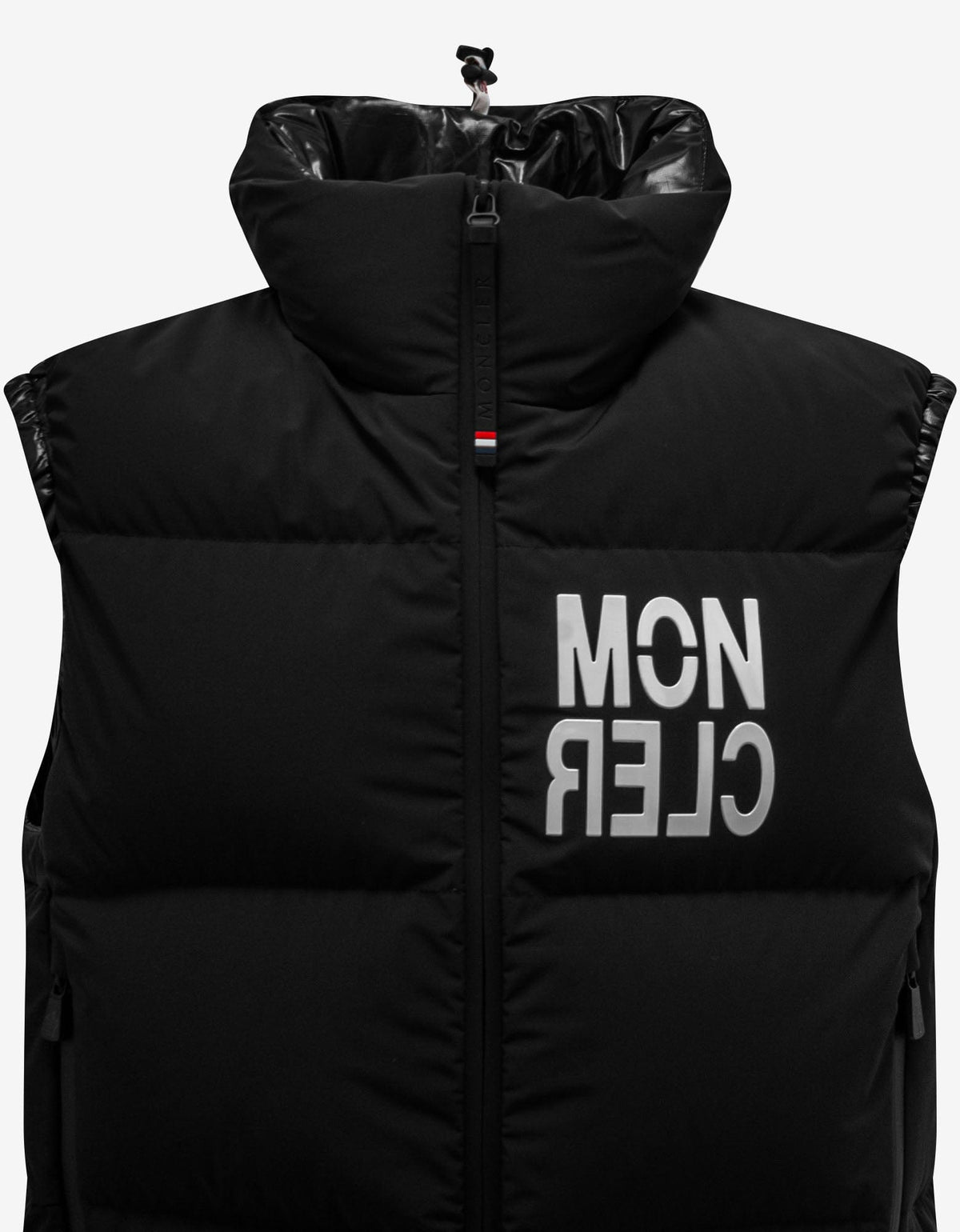 Moncler Grenoble Nantaux Black Nylon Down Gilet