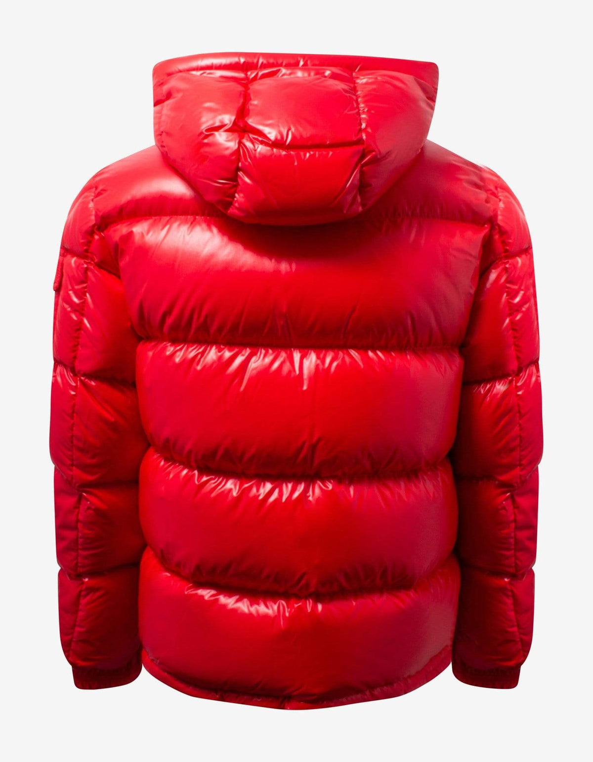 Moncler Moncler Ecrins Red Nylon Down Jacket