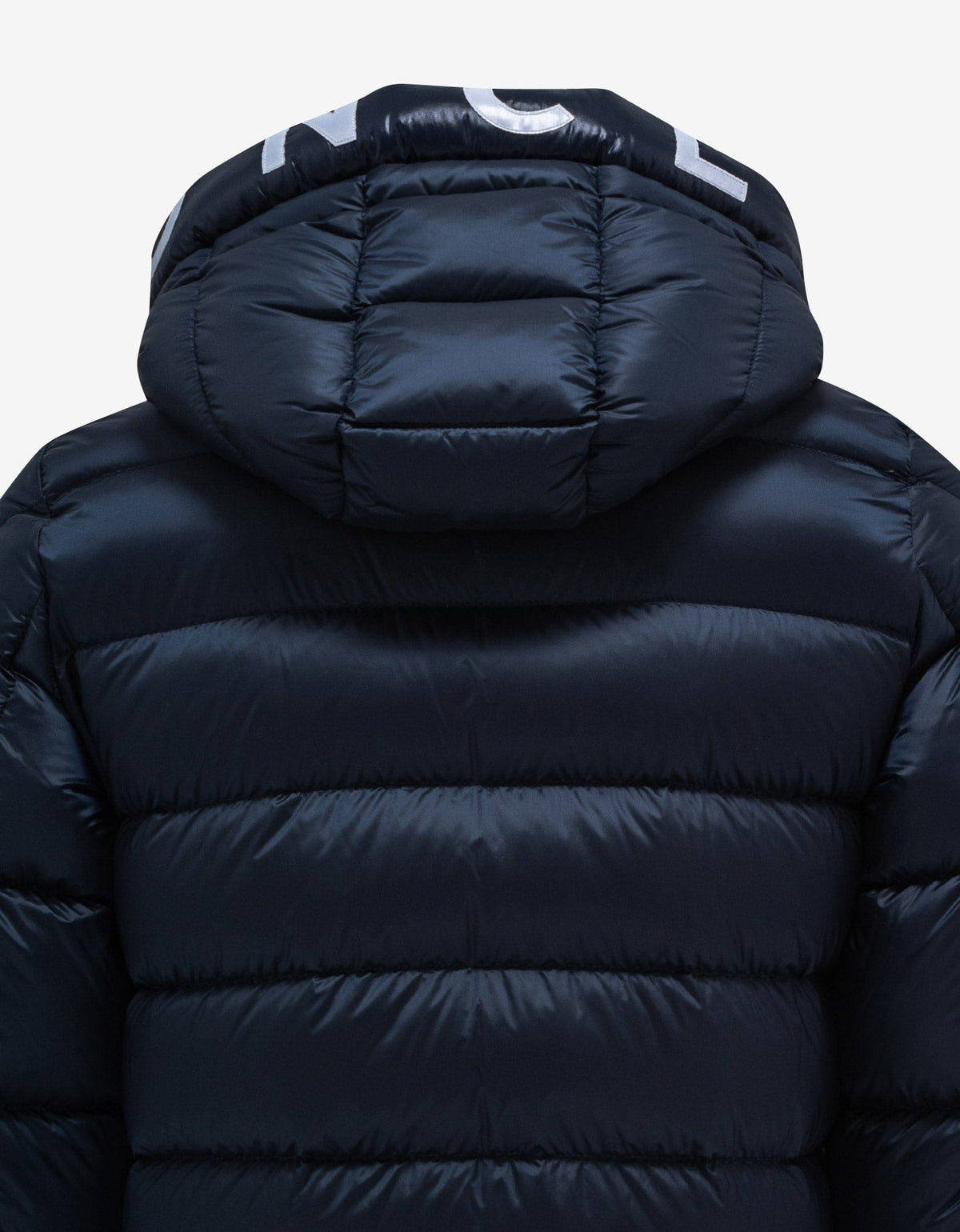 Moncler Salzman Navy Blue Nylon Down Jacket