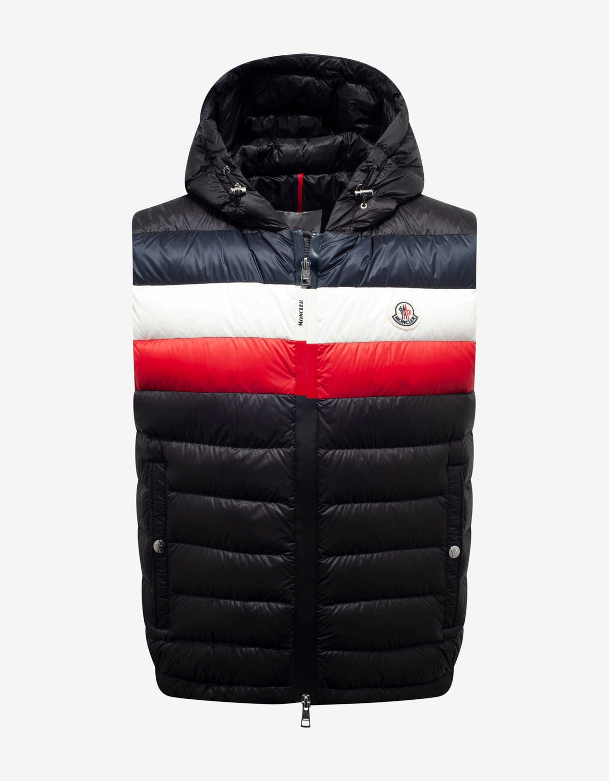 Moncler Timothe Black Nylon Down Gilet