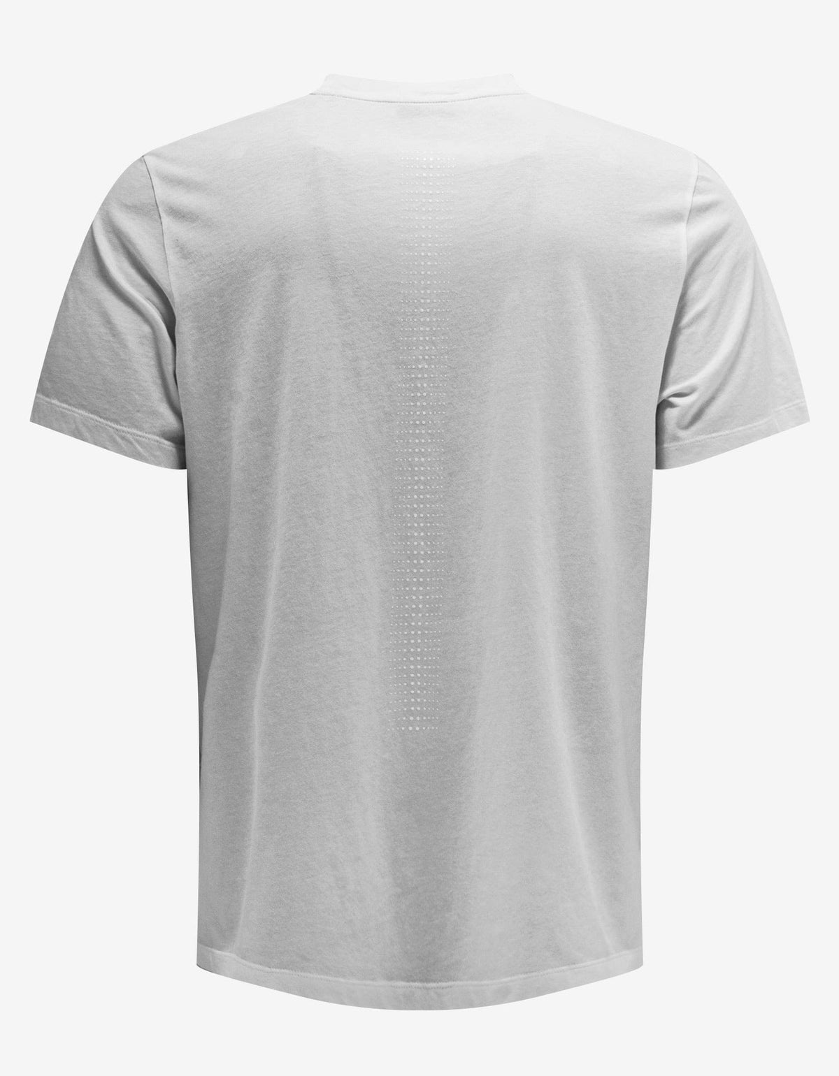 Moncler White Reflex Logo Print T-Shirt
