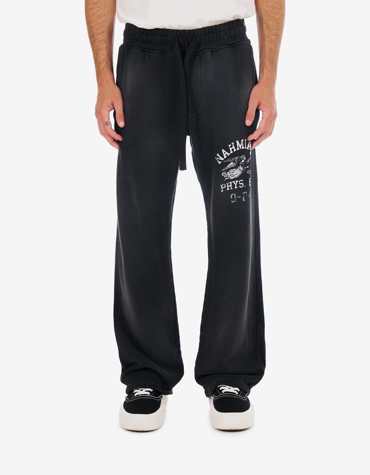 Nahmias Black PHYS. ED. Baggy Sweatpants
